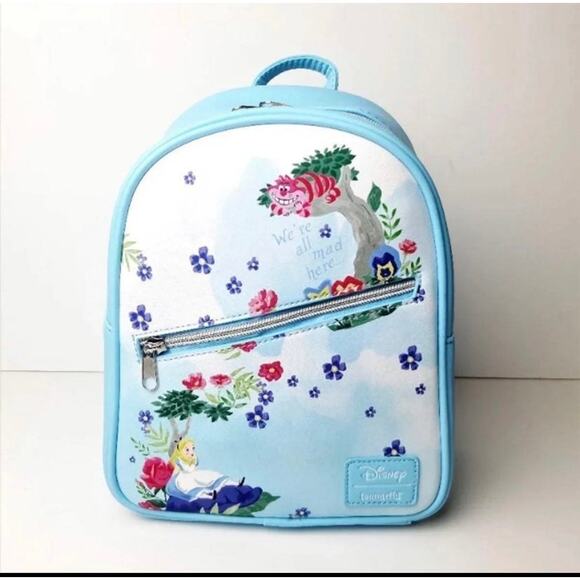 Loungefly Alice in Wonderland mini backpack - Picture 1 of 5